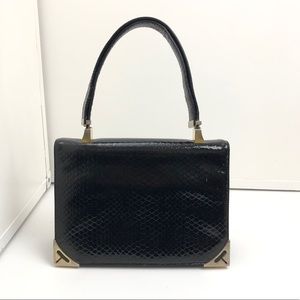 SOLD // Koret Embossed Patent Leather Purse